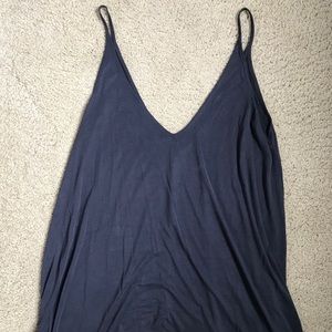 Faded black tank